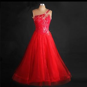 Red Ballroom Dress